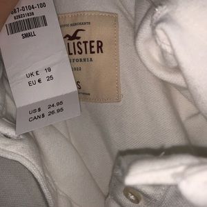 White Hollister business shirt